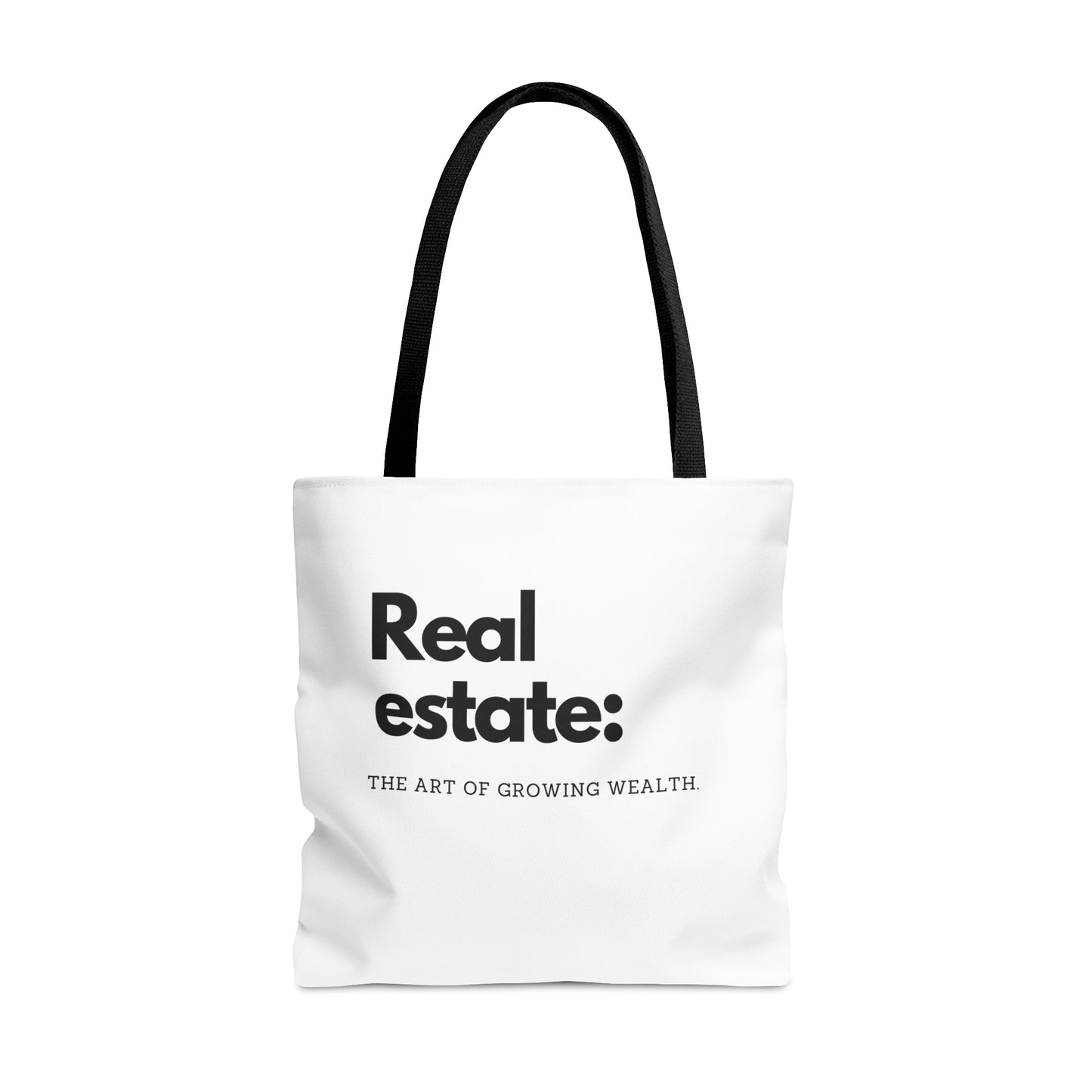 “Real estate: The art of growing wealth” Tote Bag