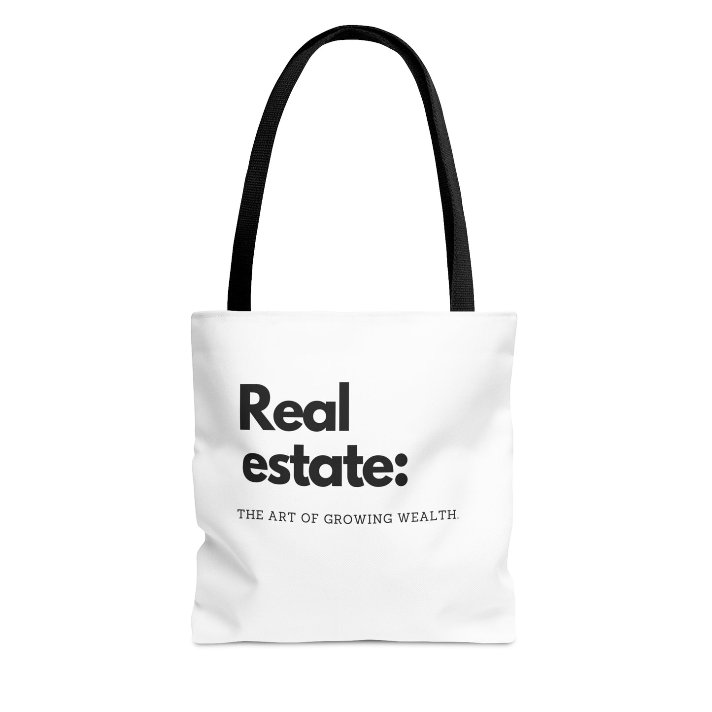 “Real estate: The art of growing wealth” Tote Bag