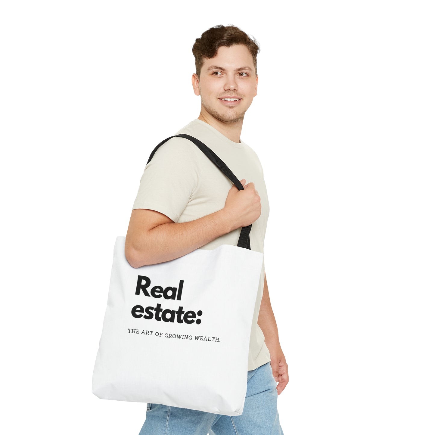 “Real estate: The art of growing wealth” Tote Bag