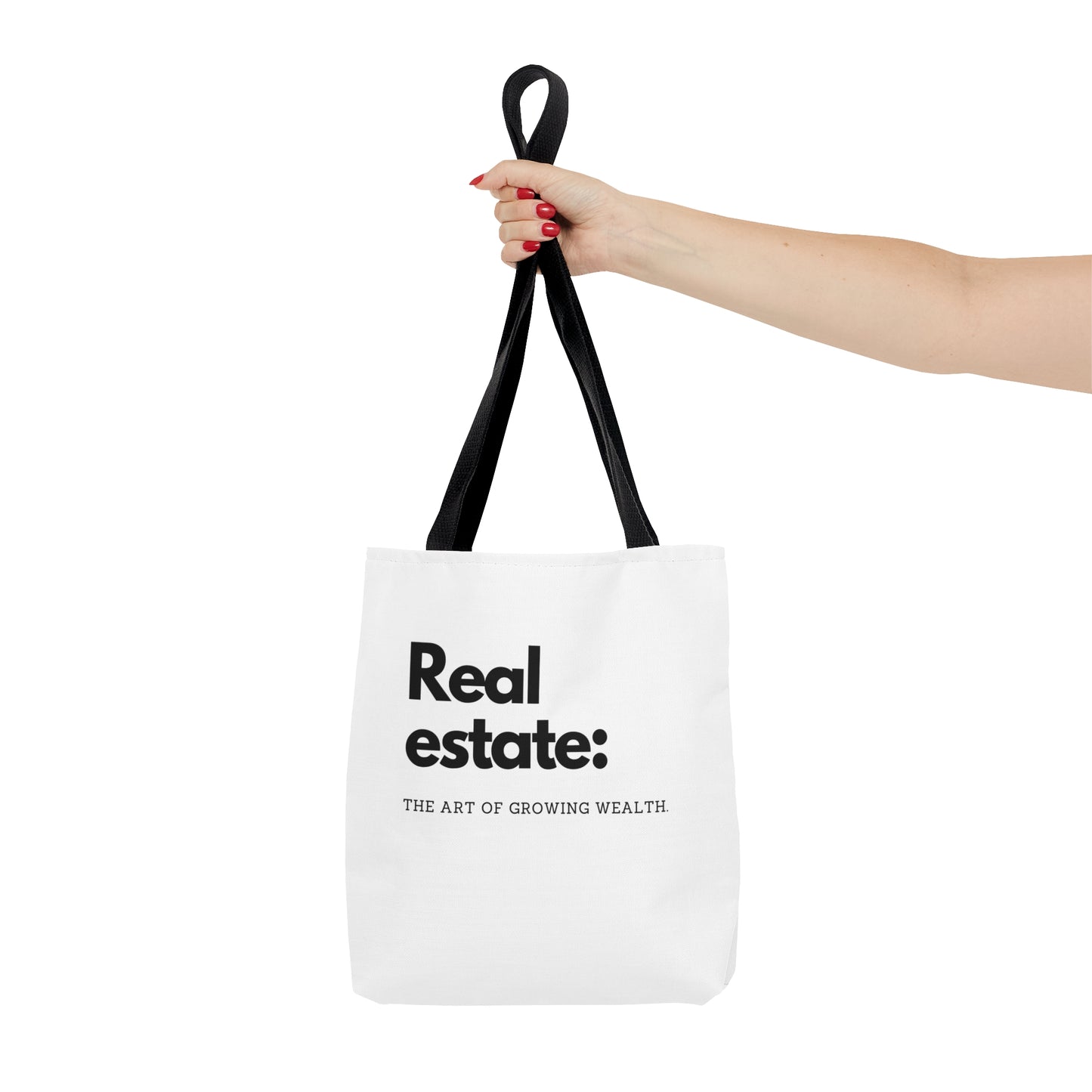 “Real estate: The art of growing wealth” Tote Bag